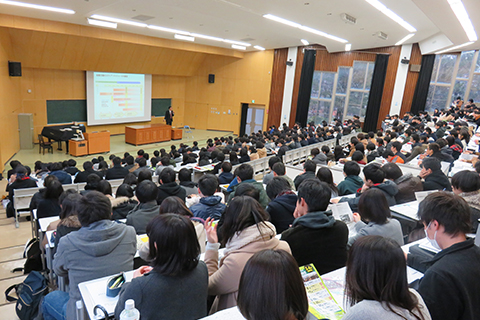 新潟県内大学での学生サポート活動